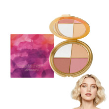Makeup Palette with Eyeshadow and Blush, AllinOne Eye and Cheek Kit, LongLasting Travel Friendly