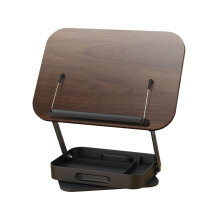 Adjustable Book Holder Foldable Recipe Stand MultiAngle Display NonSlip Base 13.39x9.25x2.99in For Cookbooks Tablets