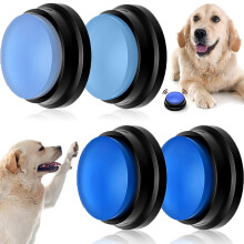 Pulsante interattivo per la registrazione vocale, insegna la comunicazione con gli animali domestici, registrazione di 30 secondi, riproduzione