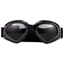 Dog Goggles, Eye Protection for Pets with Fashionable Style and Lightweight Material, Adjustable Strap and Waterproof Design for Year-Round Use