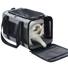 Pet Companion: Tragbare, faltbare Hundetransportbox mit atmungsaktiven Netzfenstern für optimale Belüftung, einfachem Ein- und Ausstieg und