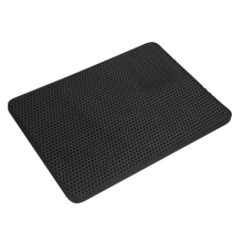 Cat Litter Mat, Double Layer Litter Trapping Mat with Honeycomb Design, Urine Proof Waterproof Anti Slip Cat Litter Catcher Rug for Litter Box Area, E
