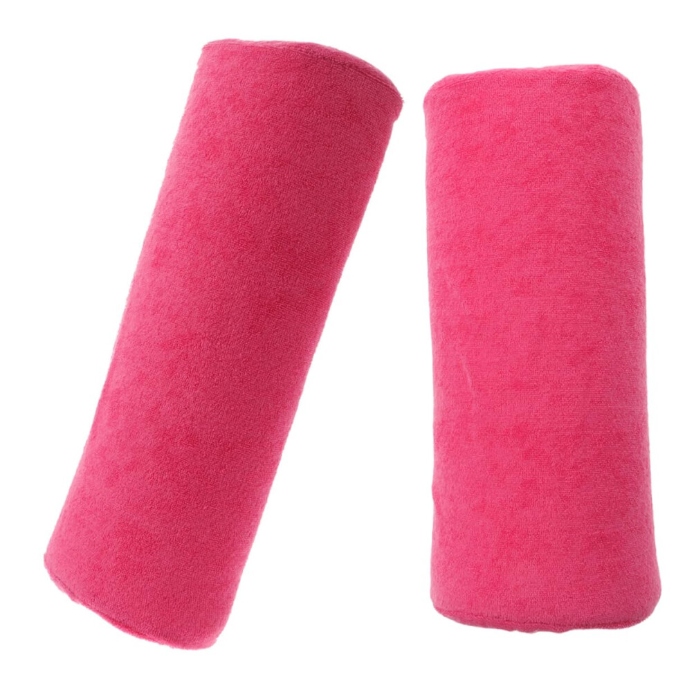 2pcs Nail Arm Rest Ergonomic Hand Pillow for Salon and Home, Washable Stable Support