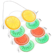 Reusable Hot Cold Gel Eye Mask Set for Puffy Eyes and Migraine Relief with Adjustable Strap