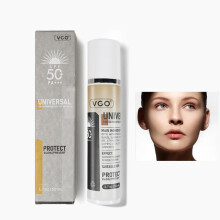Tinted Moisturizer SPF 50 Face Sunscreen with Hydrating Color Correction, Lightweight Natural Finish 50ml