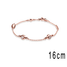(10) 2026 New Hot Selling 925 Rose Gold Bean Pod Bracelet High-quality Women's Mother's Day Gift