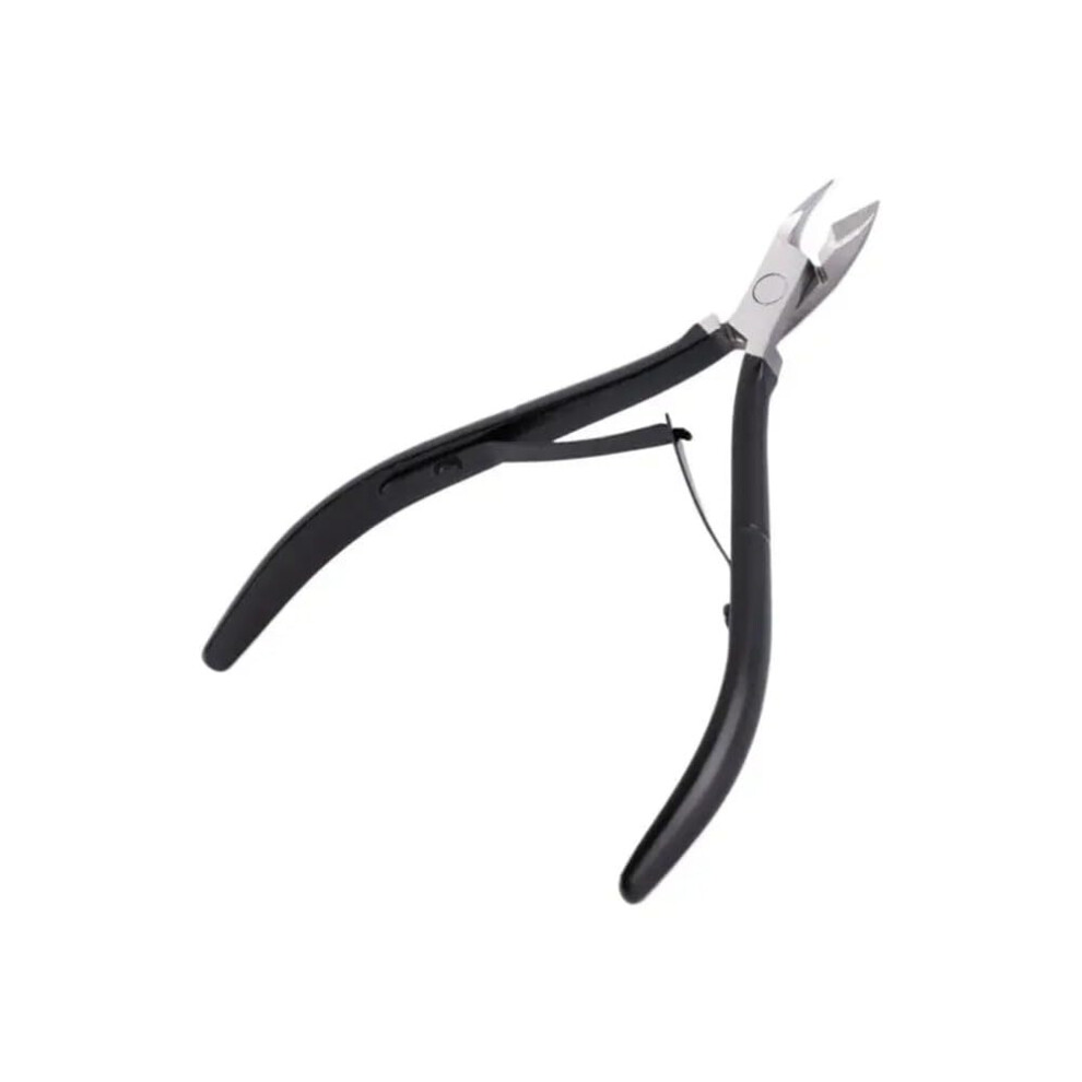Steel Cuticle Nipper and Manicure Scissors Precision Trimming Ergonomic Grip Color B Size H