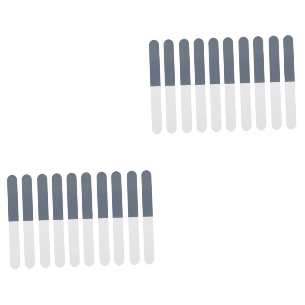 20pcs EVA Nail Buffer Files for Manicure with Consistent Sanding Finish