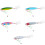 Fake Lure Fish Hook Sinking Spinner Lure ABS Plastic Multicolored Shaking Artificial Bait 2