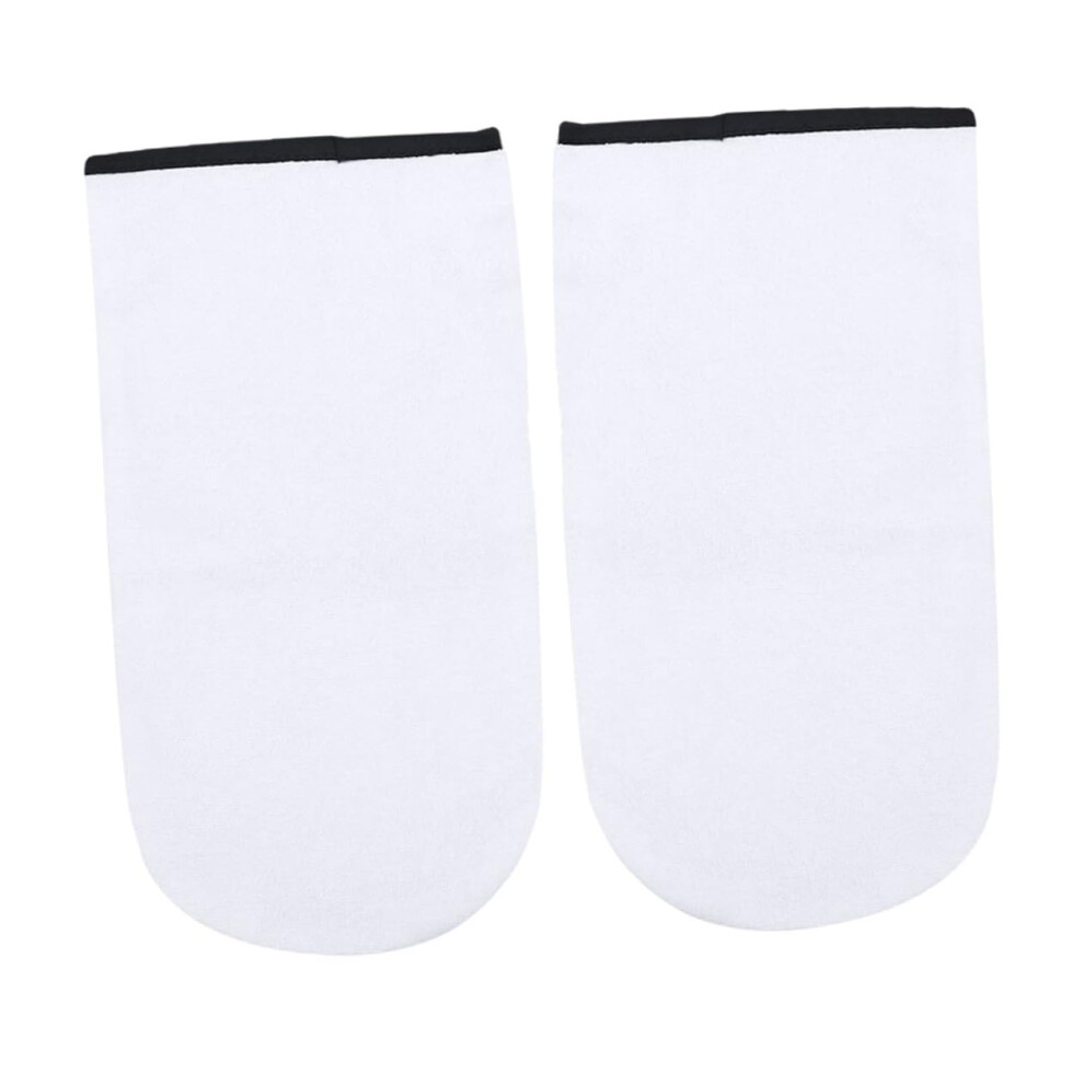 Paraffin Wax Gloves for Hand Treatment, 2 Pairs Insulated Mitts for Heat Therapy and Dry Skin Care
