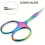 Third Generation Stainless Steel Barb Removal Super Pointed Shears Scissors,Colorful 3