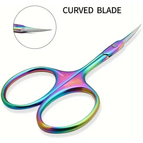 Third Generation Stainless Steel Barb Removal Super Pointed Shears Scissors,Colorful 2