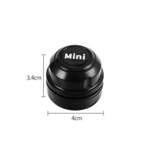 Mini curățitor magnetic pentru acvariu, curățitor de rezervor din sticlă transparentă cu magnetism puternic și curățitor de rezervor fără