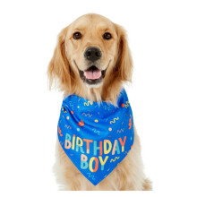 Schattige verjaardagsoutfit voor honden, inclusief piepspeeltje in de vorm van een verjaardagstaart, zachte polyesterstof voor ultiem comfort,