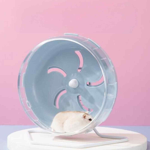 Εξαιρετικά αθόρυβος τροχός τρεξίματος Blue Hamster, ενθαρρύνει την υγιή άσκηση με 1