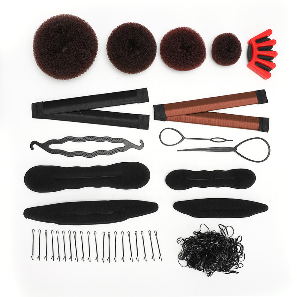Unisex Hair Bun Maker, Magic Bun Shaper Donut Hair Styling, Quick And Easy Hair Buns Suitable For All Occasions