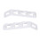 Connectable Hanger Hooks Multi Purpose Thick PP Material Space Saving Series Foldable Clothes Storage Rack, Load Bearing Capacity Closet Organizer 6