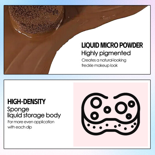 Freckle Pen Waterproof Long Lasting Natural FivePoint Stamp Makeup Light Brown 2