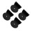 4Pcs Iron Cat Shelves Bracket Black Wall Mount for Cat Climbing Frames 4