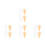 16Pcs Shape Silicone Privacy Pads Strong Adhesion for Women 4