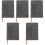 5Pcs Paper Planner Organizer Grey Practical Home Daily Journal 5