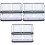 3Pcs Black Compact Utensil Holder for Kitchen Counter Storage 5