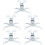 5Pcs Universal Projector Ceiling Wall Bracket Holder Steel White 7