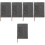 5Pcs Paper Planner Organizer Grey Practical Home Daily Journal 6