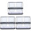 3Pcs Black Compact Utensil Holder for Kitchen Counter Storage 4