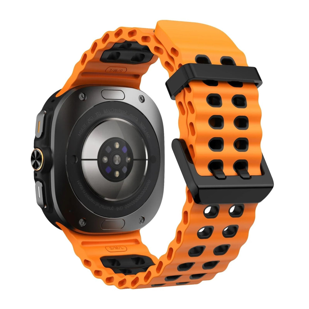 Sports Silicone Strap For Watch Ultra 47Mm Compatible With Galaxy Watch Ultra Marine Band Bracelet 9187378337066