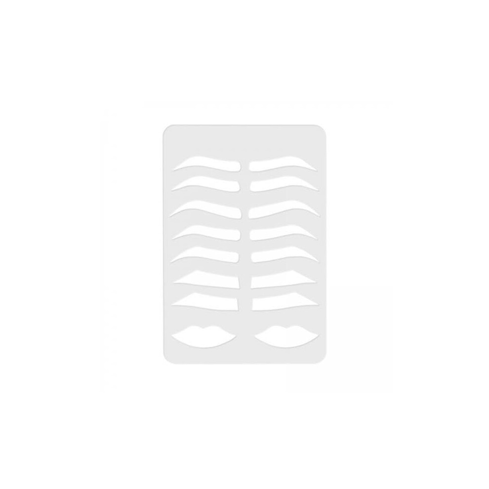 Reusable Acrylic Eyebrow Stencil Set 4 Pack â Precise Brow Symmetry and Fast Makeup Mapping