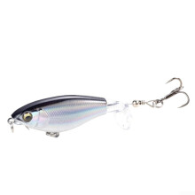 Fishing Lure Bait Sinking Minnow Wobbler, 7.59cm Plastic Crankbait With 3D Eyes, For Trout And Bass, 6g Resistant Hooks