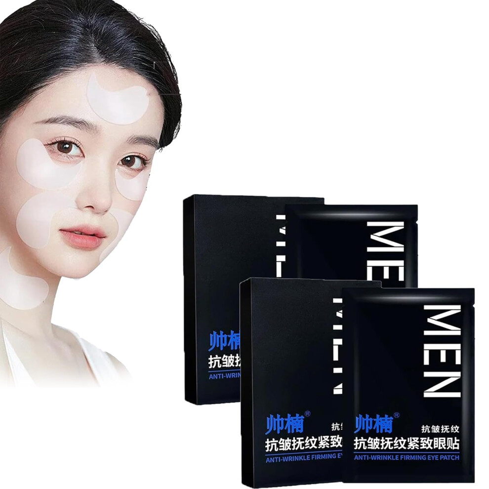 Dark Eye Mask For Circles And Puffiness, Collagen Eye Pads For Wrinkles And Fine Lines, 2 Box