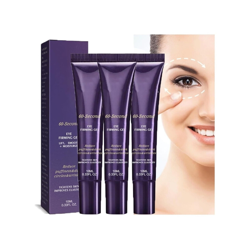 Dark Eye Firming Gel Antiaging Tinted For Circles Puffiness And Fine Lines, 3Pcs