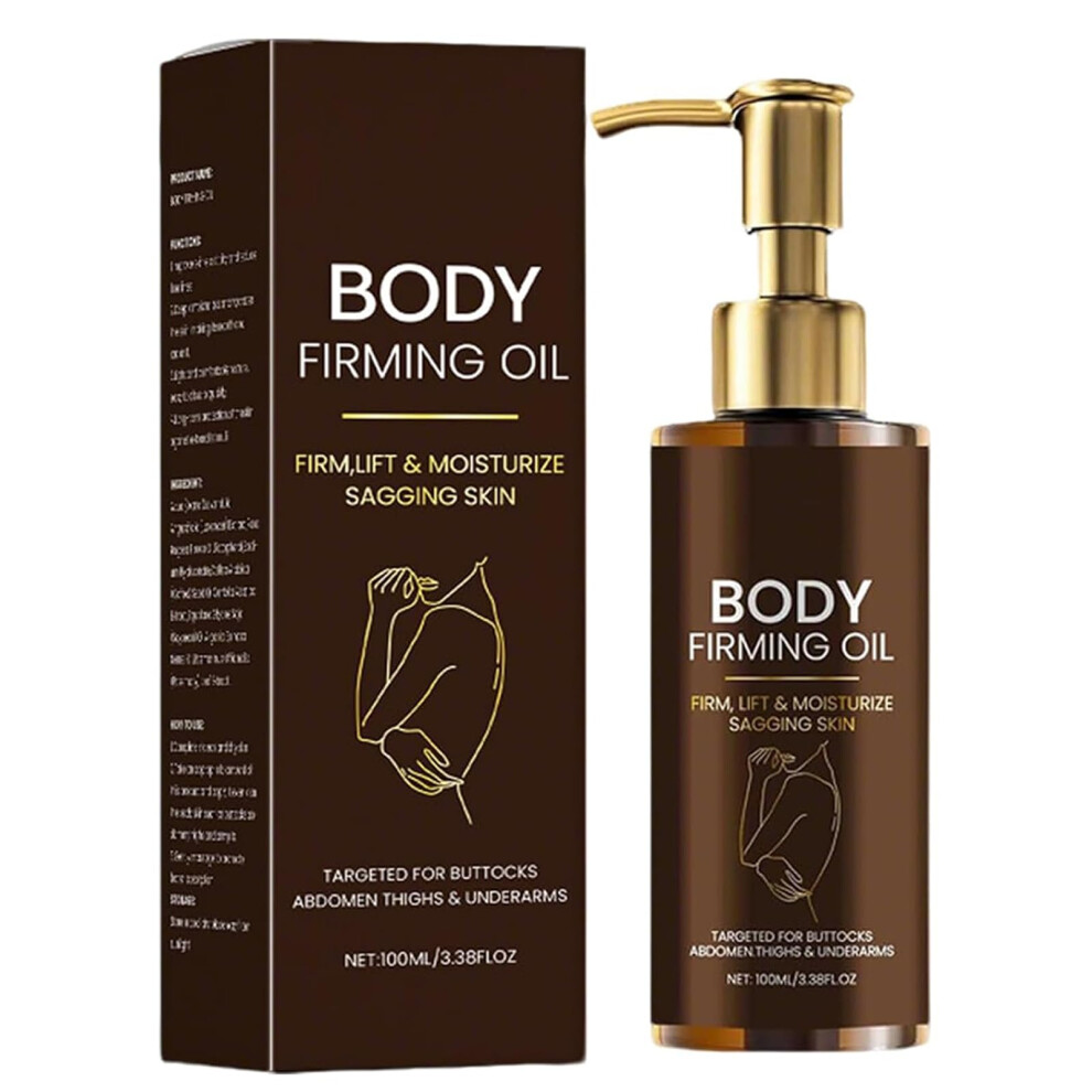 Body Firming Oil with Deep Hydration and Fast Absorption, Natural 100ml Skin Tightening Oil