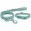 HugglePets (Medium, Ocean) Skye & Murphy All Weather Snappy Collar & Lead Set 1