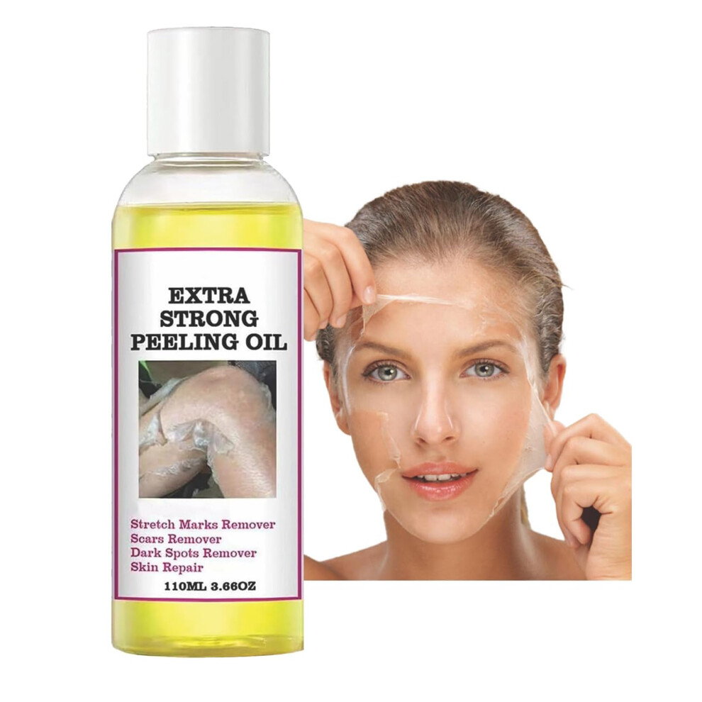 Yellow/Dark Extra Strong Peeling Oil For Skin, Deep Exfoliation Chemical Peel, 110Ml