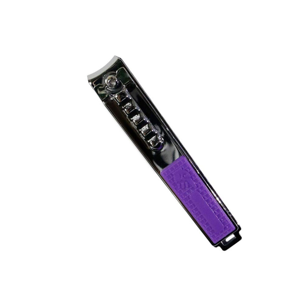 Purple Surgical Grade Ingrown Toenail Clippers With Sharp Precision Blades, Fluorescent Stainless Steel,