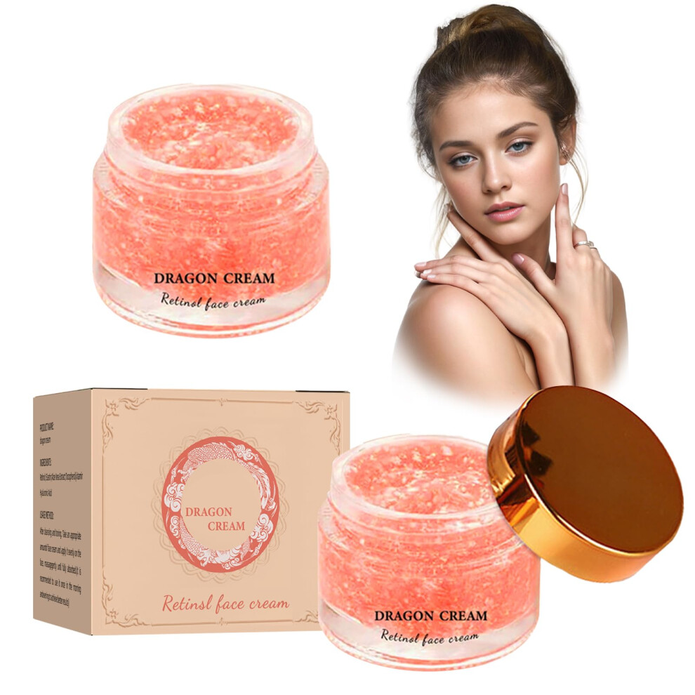 Pack of 2 Dragon Blood Retinol Face Moisturizer Anti Aging Cream with Placenta