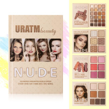 All in One Makeup Kit 42 Piece Palette with Eyeshadow Blush Contour Highlighter Nude Shades