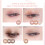 Matte Eyeshadow Palette Pink Korean MultiUse Blush Smooth Blendable LongLasting #01 Moonlight 4