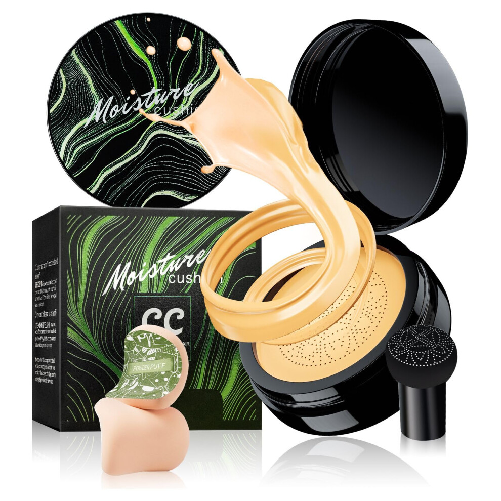Cream/Beige Bb And Cc Foundation Buff With Longlasting Coverage For Mature Skin