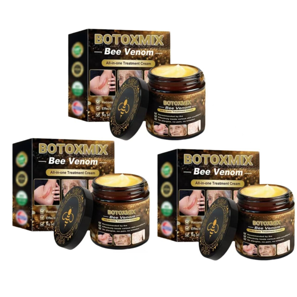 Cream Bee Venom Antiaging 3 Pack With Firming And Hydrating Care For Face And Neck