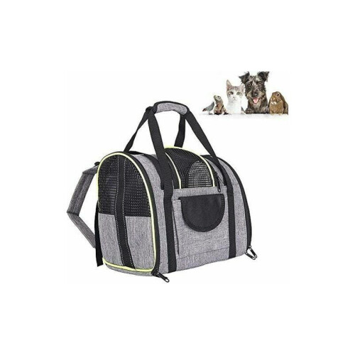 Pet Traveller: Τσάντα με μαλακές πλευρές για μικρά κατοικίδια, πτυσσόμενη τσάντα