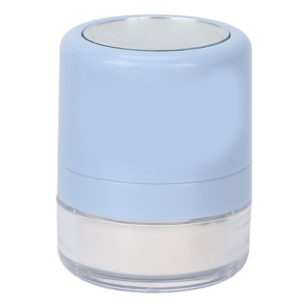 Travel Powder Container With Puff And Sifter Eco Friendly Empty Makeup Compact Case For Loose Powder Face Blush Talcum, Compact And Portable
