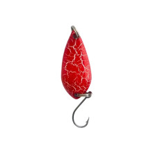 Metal Lures Spinner Baits with Hook Hard Fishing-Crack red g
