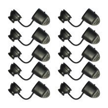 Cycling Water Bladder Pipe Mouthpiece Bites Valves-Black