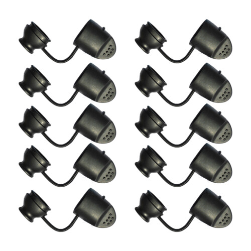 Cycling Water Bladder Pipe Mouthpiece Bites Valves-Black