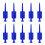 Professional Silicones Plastic Golf Tees Light weight-Blue 1