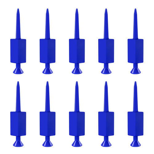 Professional Silicones Plastic Golf Tees Light weight-Blue